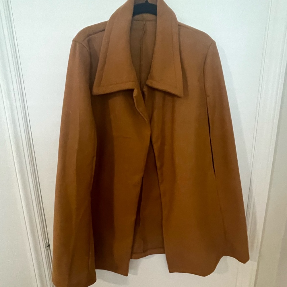 SHEIN Camel Cape